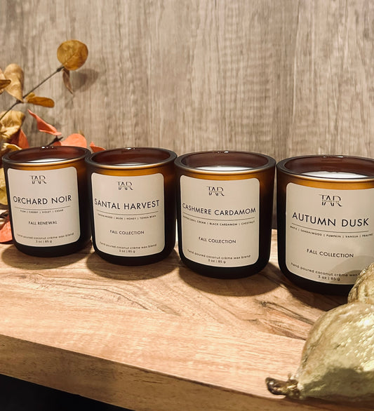 Fall Collection: Mini Candle Set